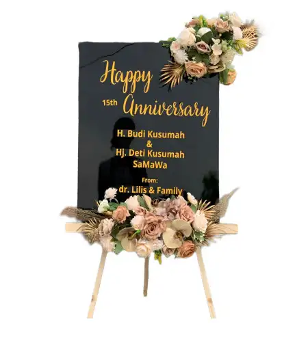 Papan Bunga Akrilik Singorojo